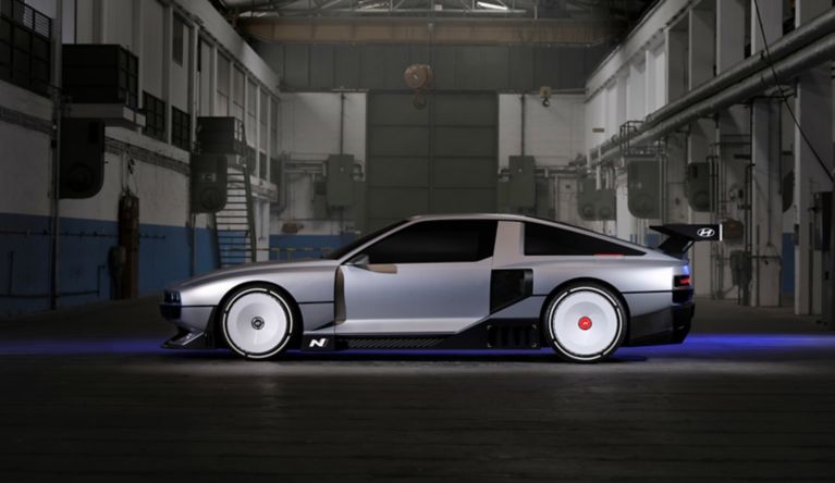 Hyundai N Vision 74: a ground-breaking design 50 years in the making